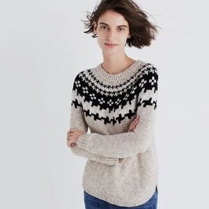 Madewell Driftweave Fair Isle Sweater